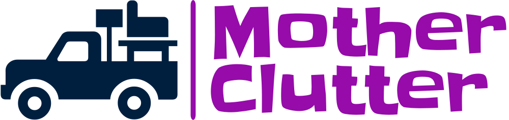 Mother Clutter Logo (old truck with antiques loaded in back)